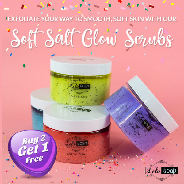 Lola Soap - Body Scrub Buy 2, Get 1 free