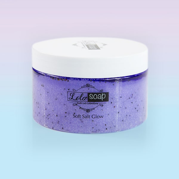 Lola Soap - Soft Salt Glow Lavander Scrub