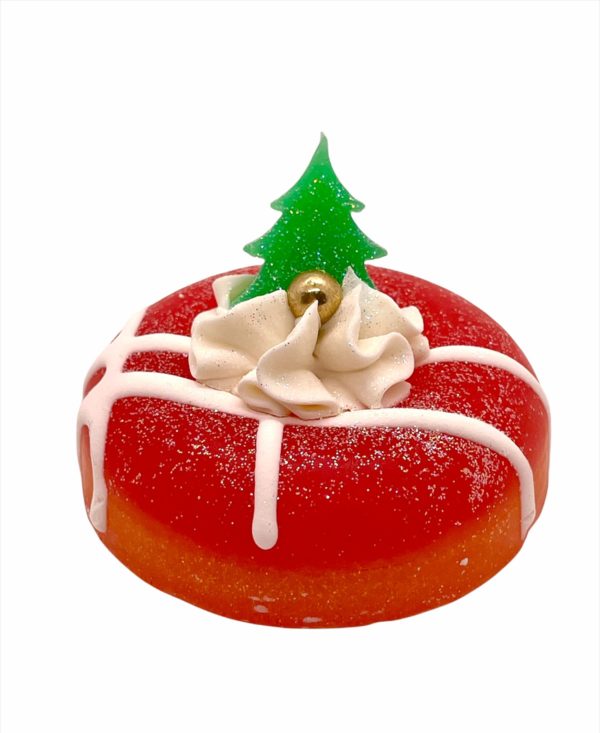 Christmas edition donut soap